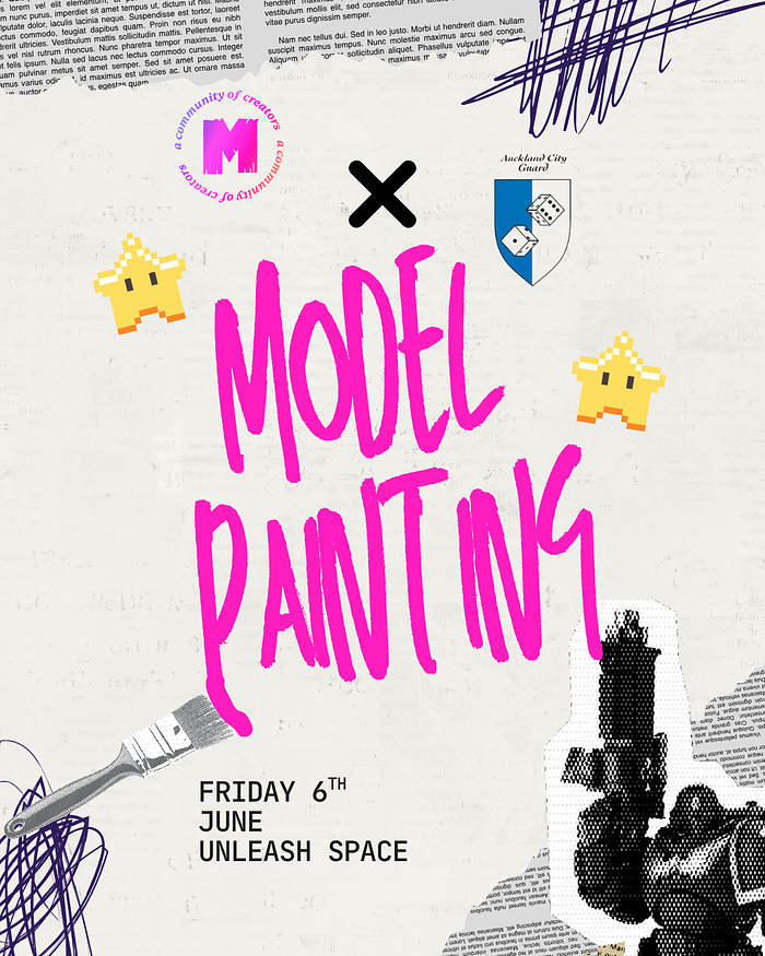 Model Painting Workshop! logo